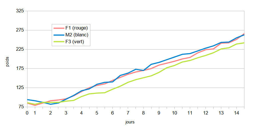 weight curve week 1 and 2